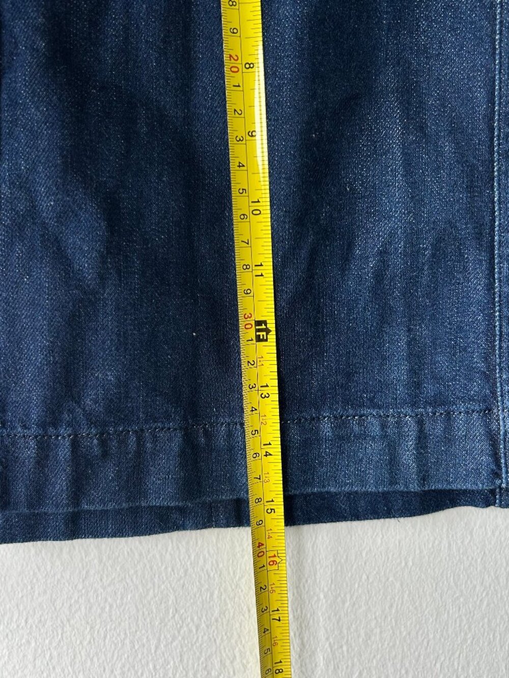 Madewell Denim Mini Skirt NWT Size 27 Dark Wash Lyocell Blend Fair Trade - Picture 9 of 10